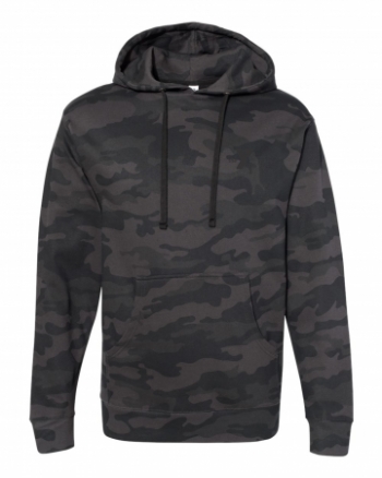 YMCA Black Camo Hooded Sweatshirt