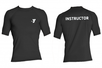 Instructor Adult Short Sleeve Rash Guard Tee